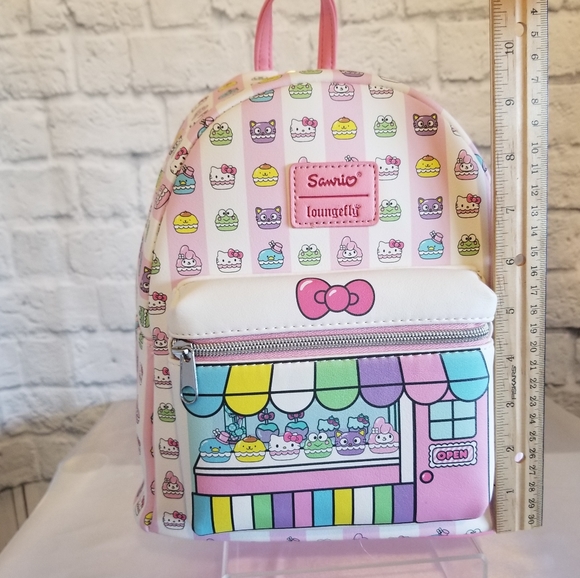 Loungefly Hello Kitty Sanrio Macaroon Mini Backpack - Picture 13 of 14